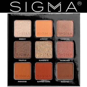 Sigma Beauty Fiery Eyeshadow Palette
